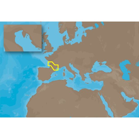 C-Map NT+ EM-C108 - Canal Du Midi - C-Card EM-C108C-CARD
